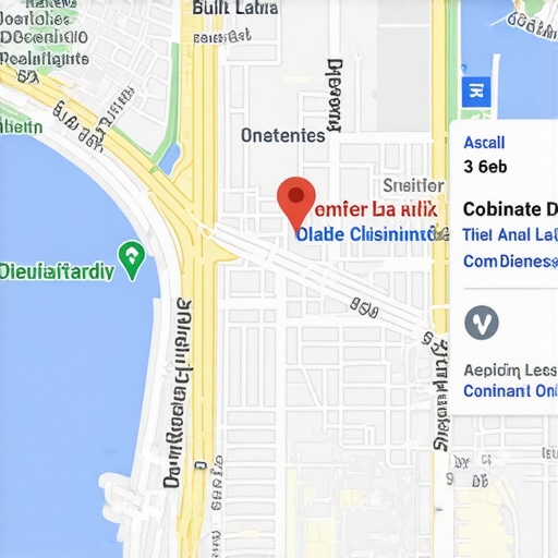 Screenshot of Google Maps with new features for local SEO 2025