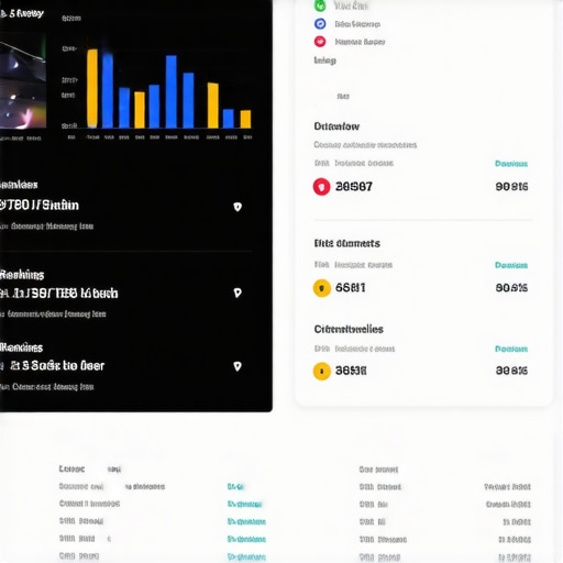 Screenshot of a local SEO management dashboard showing rankings and citation health.