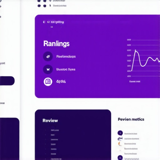 Screenshot of BrightLocal showing local rankings and reviews