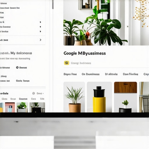 Screenshot of a Google My Business profile with detailed bio and local signals.