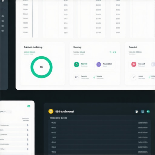 Screenshot of SEO analytics dashboard tracking local search performance.